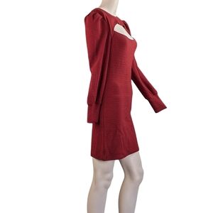 BB Dakota Steve Madden Ribbed Sweater Mini-Dress